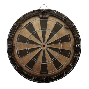 Steampunk Industrial Texture  Dart Board