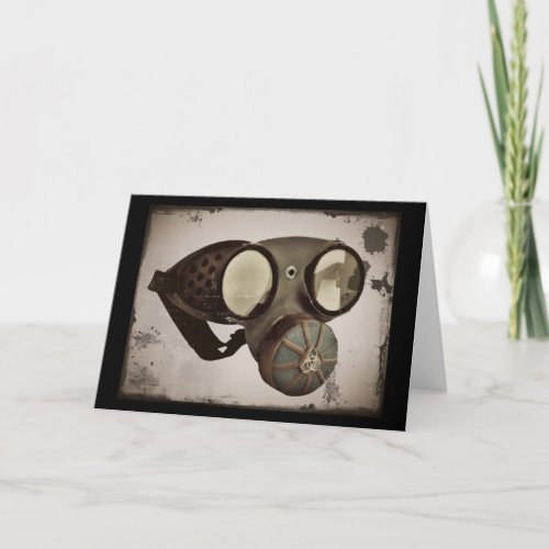Steampunk Inspired Goggles Card