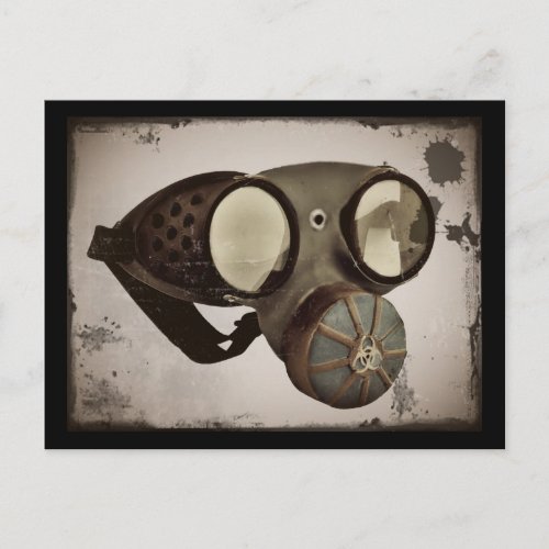 Steampunk Inspired Goggles Postcard