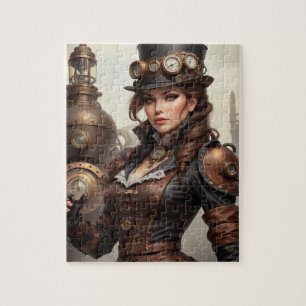 Steampunk Inspired Graphic Jigsaw Puzzle
