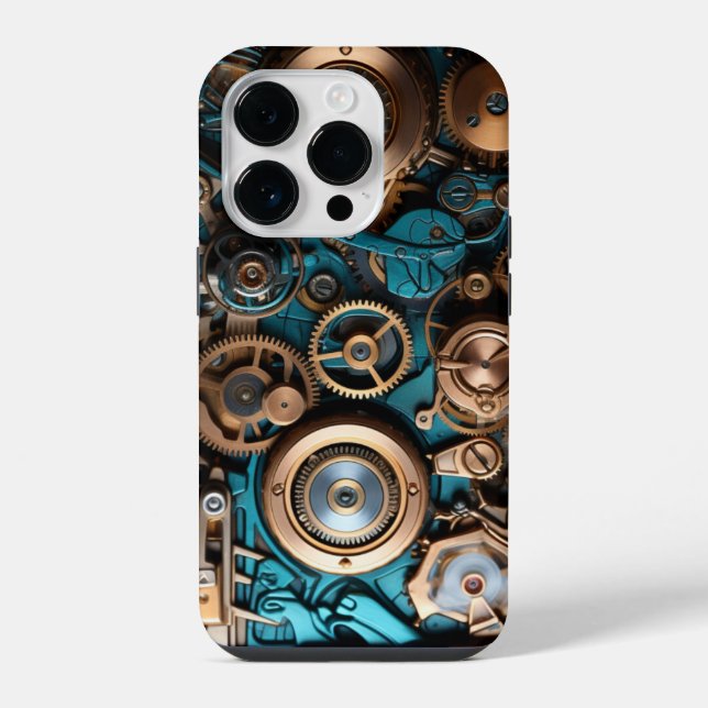Steampunk  iphone case (Back)