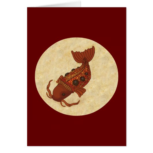 Steampunk Koi Cards (Front)