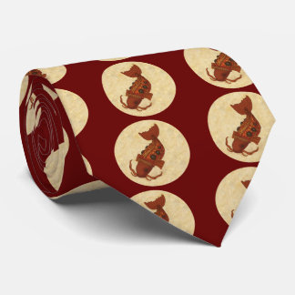 Steampunk Koi Neck Tie