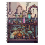 Steampunk Laboratory Notebook