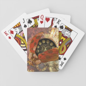 Steampunk Ladybug Playing Cards by NotionsbyNique at Zazzle