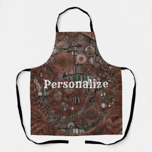 Steampunk Library Apron