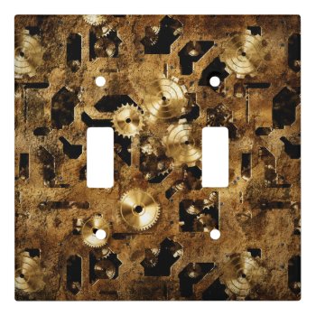 Steampunk Light Switch Cover
