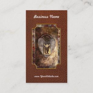 Steampunk - Locksmith - The key to my heart Business Card