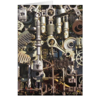 Steampunk machinery cards