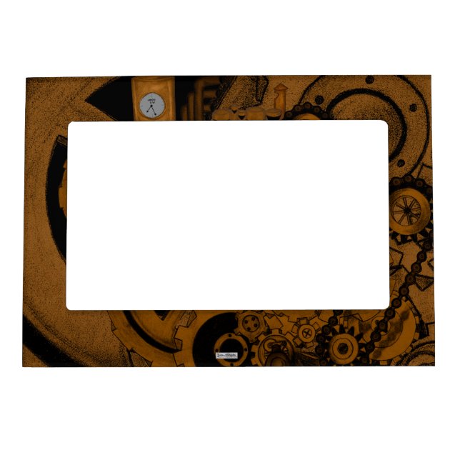 Steampunk Machinery (Copper) Magnetic Frame (Front)
