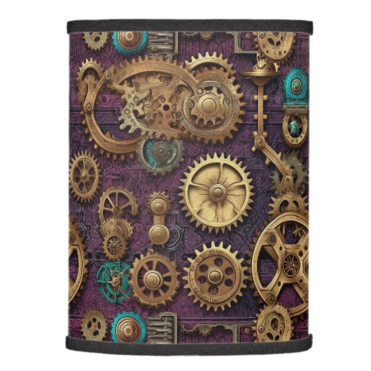 Steampunk Machinery Lamp Shade (Right)