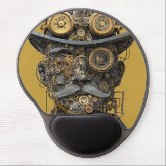 Steampunk Mechanical Gentleman Gel Mouse Pad