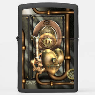 Steampunk Mechanical Heart Zippo Lighter