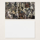 Steampunk mechanical machinery machines (Front & Back)