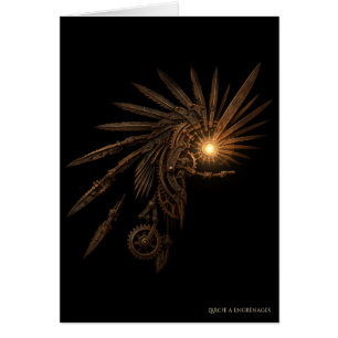 Steampunk Mechanical Wings - Map Cards