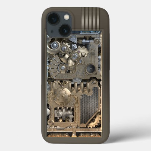 Steampunk Mechanism iPhone 13 Case