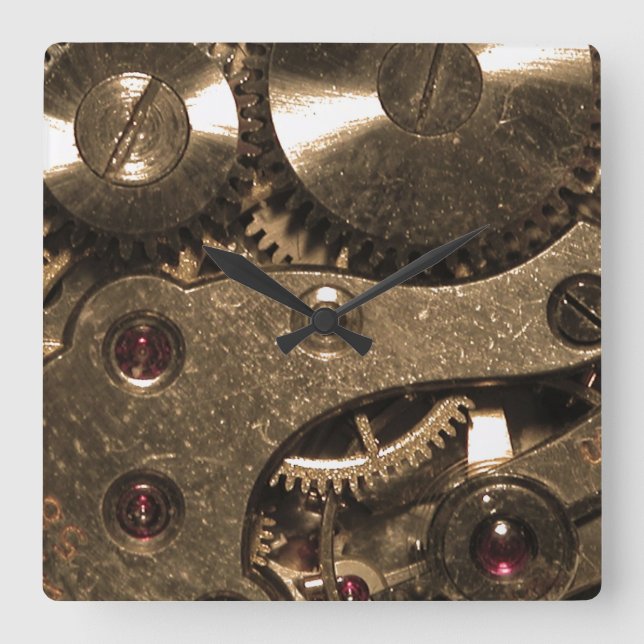 Steampunk Metal Clock Gears (Front)