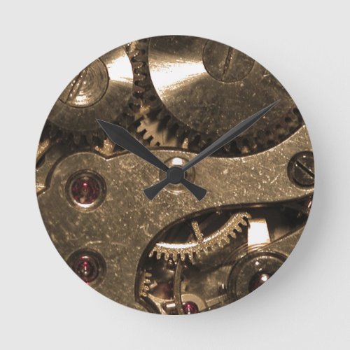 Steampunk Metal Clock Gears