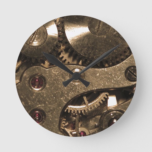 Steampunk Metal Clock Gears (Front)