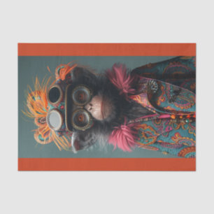 Steampunk Monkey Business Tissue Paper