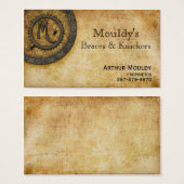 Steampunk Monogram Vintage M (Front & Back)