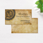 Steampunk Monogram Vintage M (Desk)