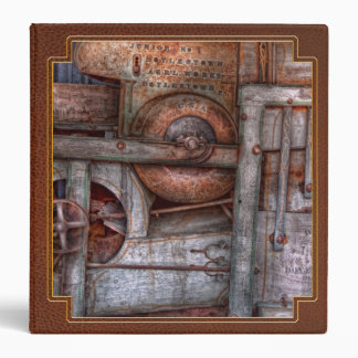 Steampunk - My new and improved machine 3 Ring Binder