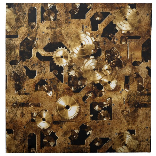 Steampunk Napkin (Front)