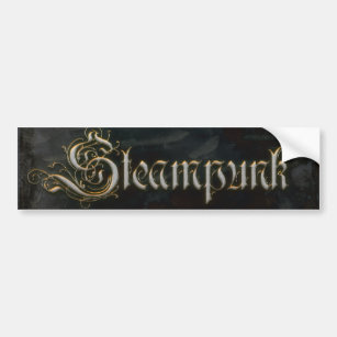 "Steampunk" Neo-Victorian Bumper Sticker