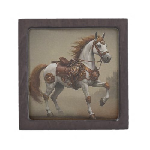 Steampunk Noble Arabian Horse Gift Box