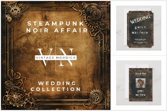 Steampunk Noir Affair Collection