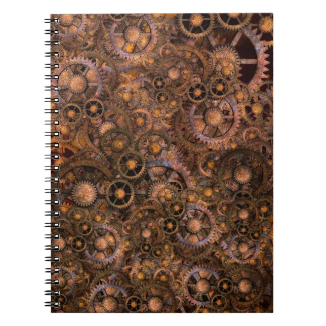 Steampunk Notebook (Front)