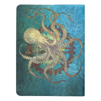 Steampunk Octopus & Clockwork Gears