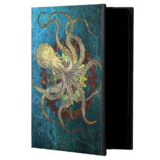 Steampunk Octopus & Clockwork Gears