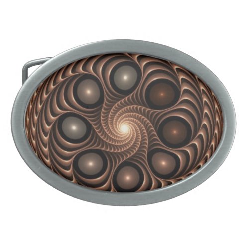 Steampunk Oval Belt Buckle