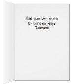 Steampunk Owl Card (Inside (Right))