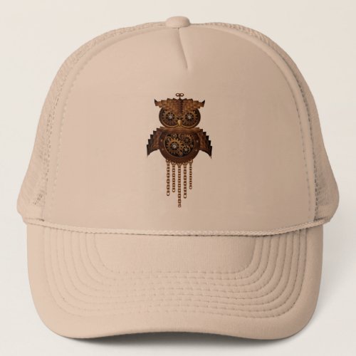 Steampunk Owl Vintage Style hat