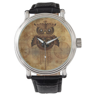 Steampunk Owl Vintage Style Watches