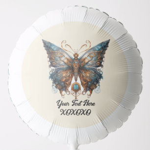 Steampunk party butterfly balloon