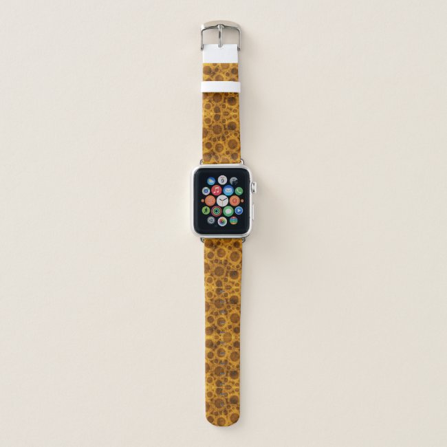 Steampunk Pattern Apple Watch Band