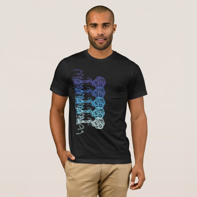 Steampunk_Phage in Living Color T-Shirt (Front Full)