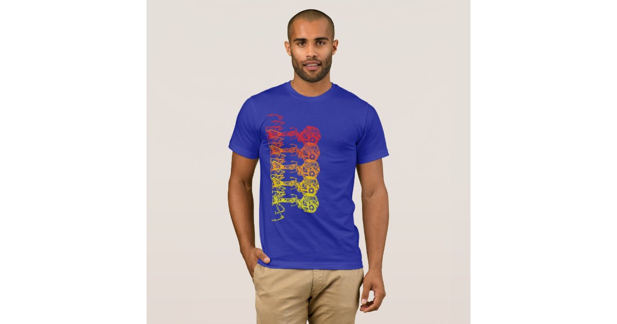Steampunk Phage In Living Color T Shirt Zazzle Com