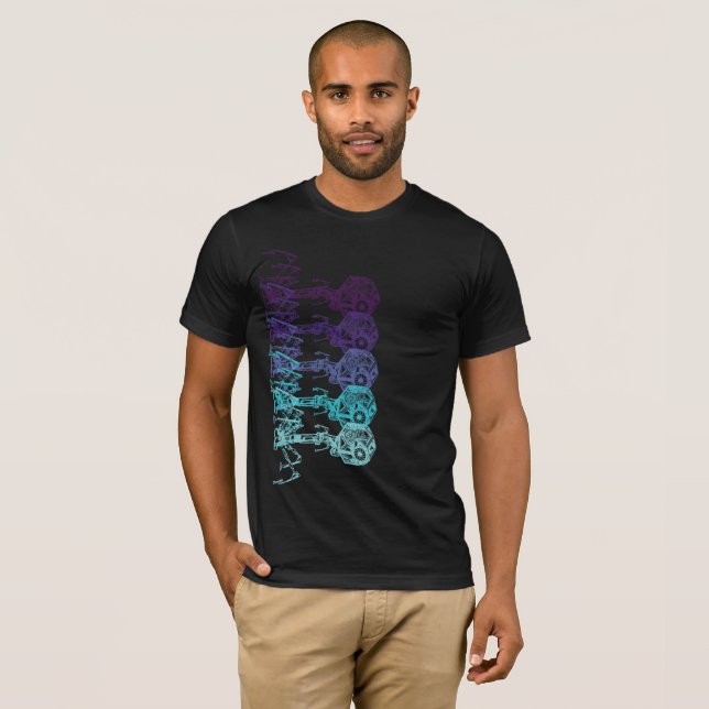 Steampunk_Phage in Living Color T-Shirt (Front Full)