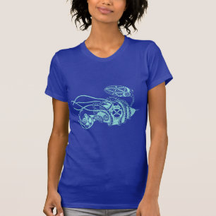 Steampunk Phage vs. Bacteria T-Shirt