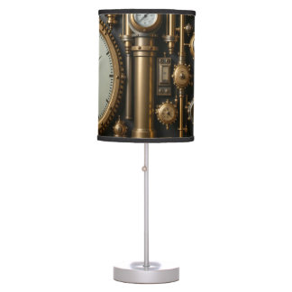 Steampunk Pipes and Gauges Lamp