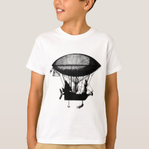 Steampunk pirate airship T-Shirt