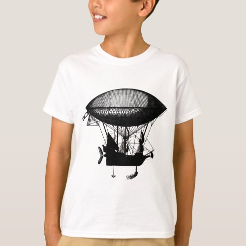 Steampunk pirate airship T_Shirt