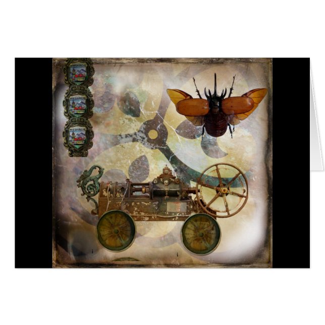 Steampunk Playing Cards (Front Horizontal)