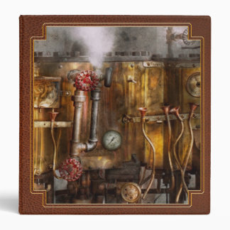 Steampunk - Plumbing - Distilation apparatus Binder