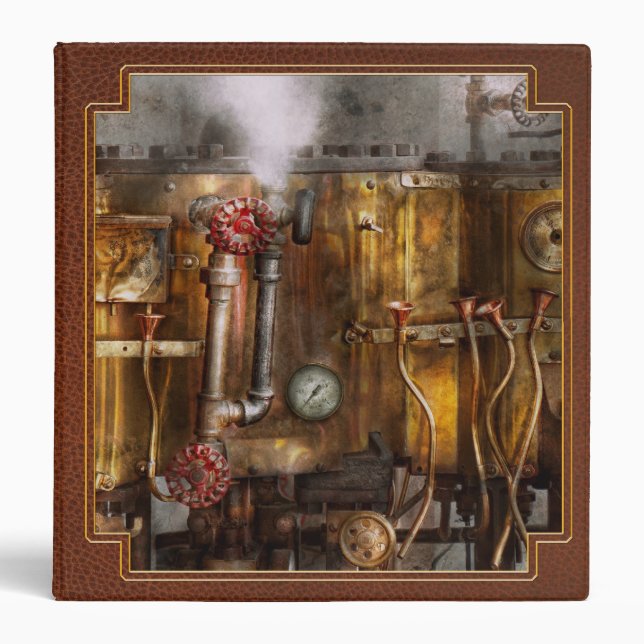 Steampunk - Plumbing - Distilation apparatus Binder (Front)